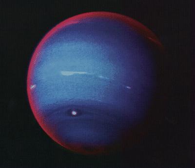 Темное пятно на Нептуне