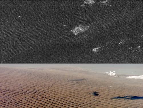 Песчаные дюны Титана