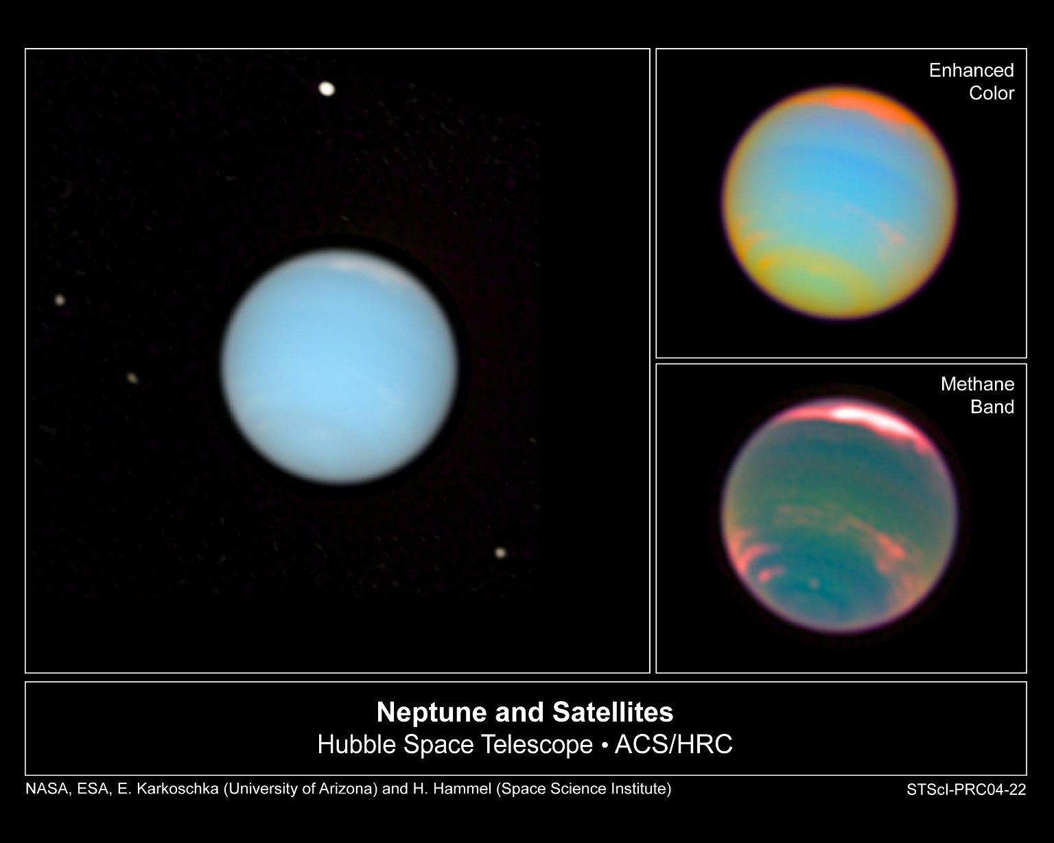 Динамическая атмосфера Нептуна