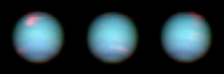 Новое темное пятно на Нептуне