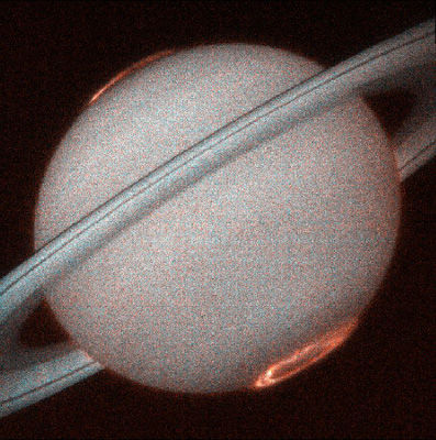 Полярные сияния Сатурна